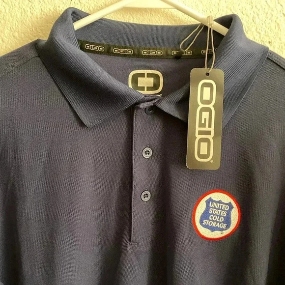💥🆕 OGIO Men's Navy Onyx Polo L🆕 - Picture 4 of 10